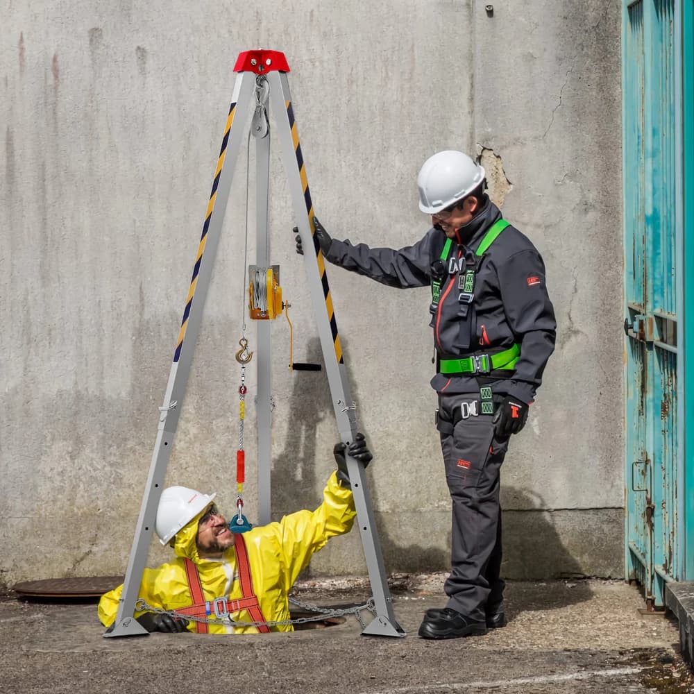 PST-361 Rescue Tripod with Integrated Winch System